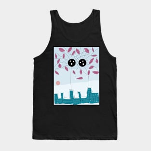 Kids Feathers and Flight Stick Figure Tank Top